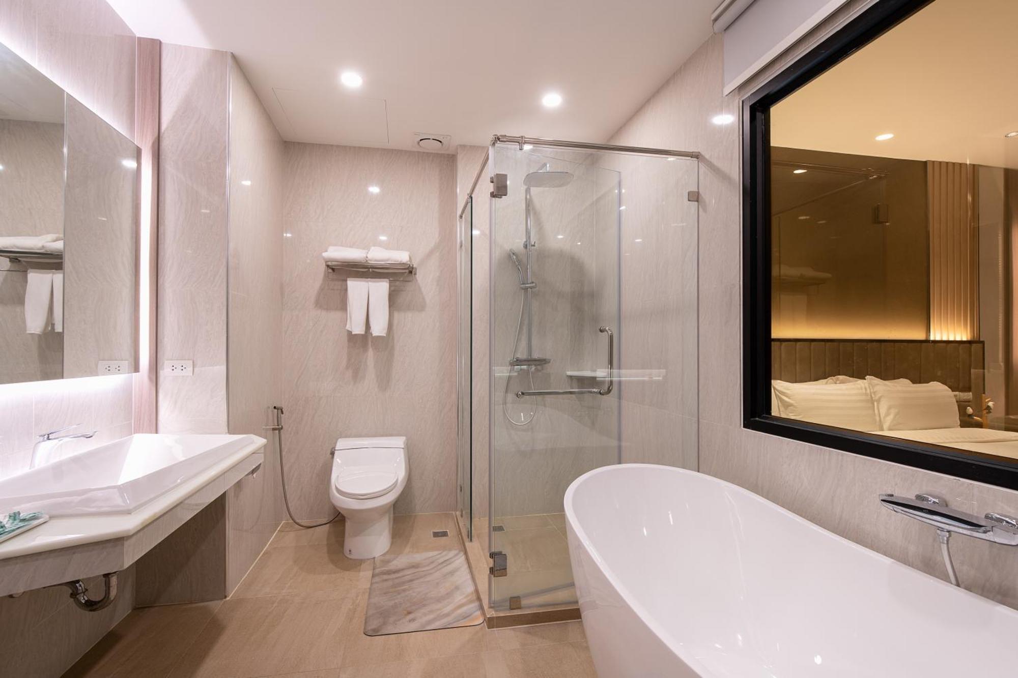 Crystal Srivaree Suvarnabhumi Hotel Ban Khlong Bang Krathiam Oda fotoğraf