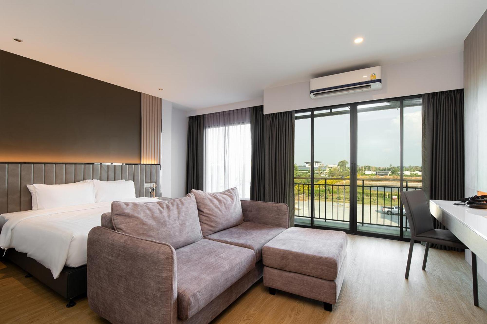Crystal Srivaree Suvarnabhumi Hotel Ban Khlong Bang Krathiam Oda fotoğraf